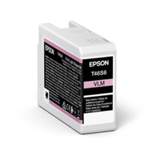 Epson T46S6 - 25 ml - magenta chiaro Vivid - originale - serbatoio inchiostro - per SureColor SC-P700